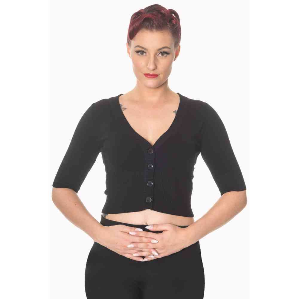 Dancing Days - Sweet Dreamer Cardigan - Noir Product image